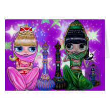 Good Genie/ Bad Genie Card