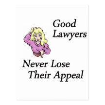 good lawyers woman postcards