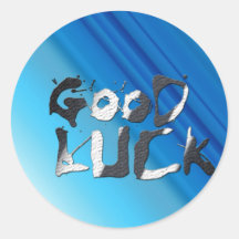 GOOD LUCK 1 STICKERS
