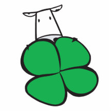 Good Luck Clover Cow Photo Sculptures