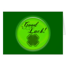 Good Luck Greeting Card