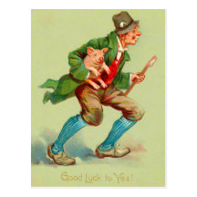 Good Luck St. Patrick's Day Postcards