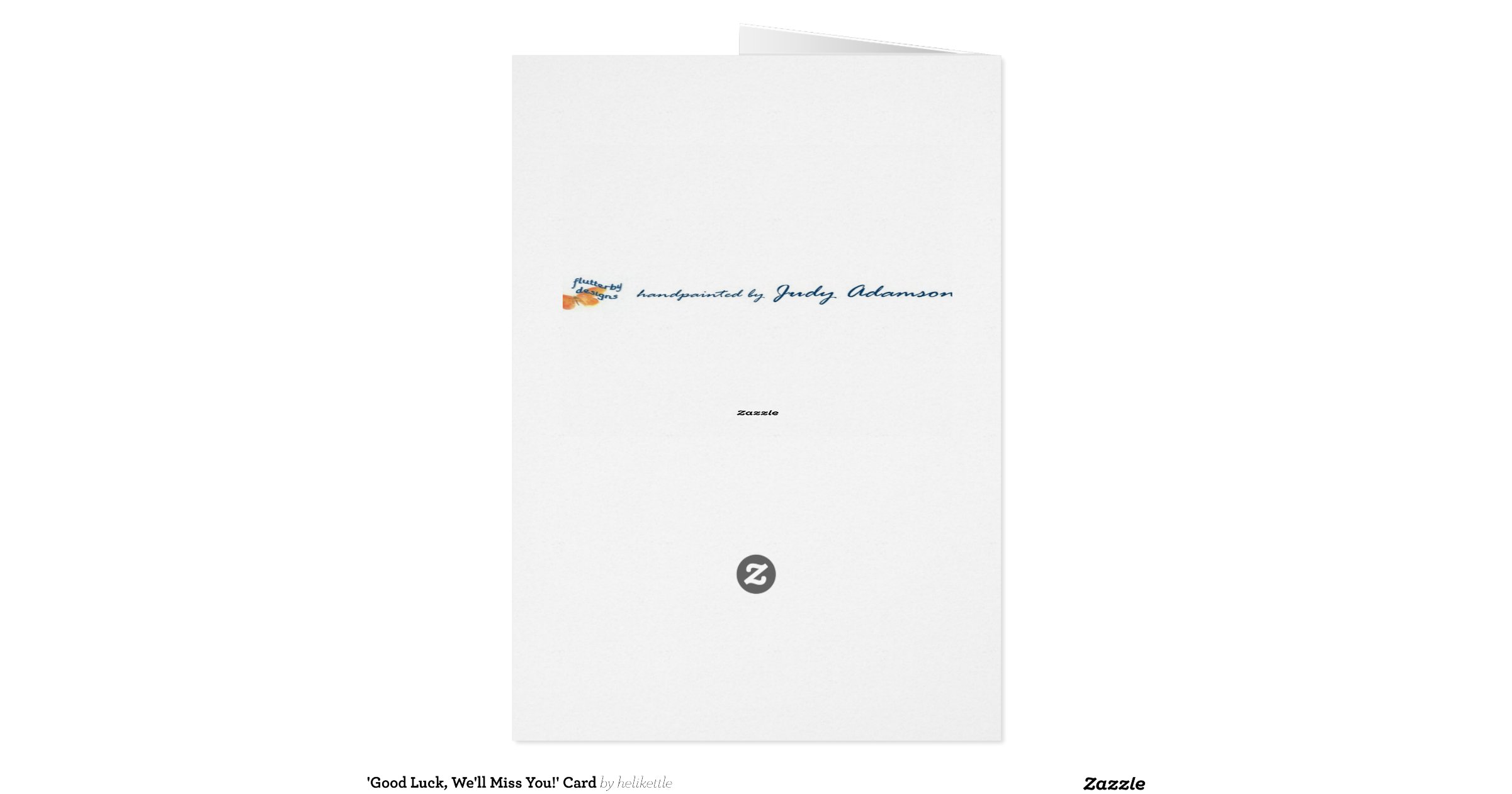 'Good Luck, We'll Miss You!' Card | Zazzle