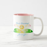Good morning sunshine personalised breakfast mug