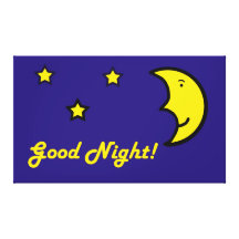 Good Night Gallery Wrapped Canvas