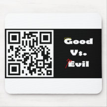 Good Vs Evil Mousepad
