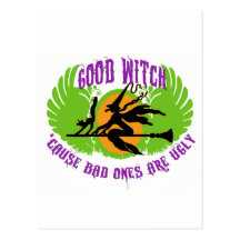 Good Witch Post Card