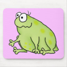 Goofy Frog Mousepad