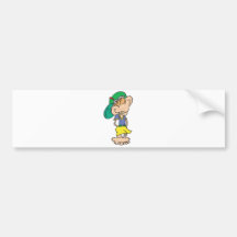 goofy geek troll bumper sticker