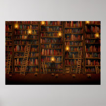 Google Library Posters