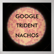 Google Trident Nachos under a microscope Posters