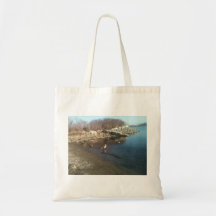 Goose and Ducks Canvas Bag