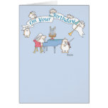 GOPHER BAROQUE Birthday Cards