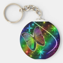 Gorgeous butterfly key chain.