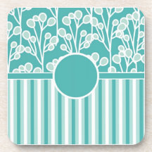Gorgeous Customisable Floral Tiles and Gift Boxes Drink Coaster