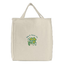 Gorgeous Decorative St. Patrick's Day Tote Back Bag