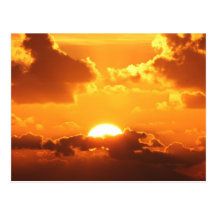 Gorgeous Sunset Post Card