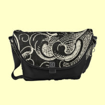 Gorgeous Vintage Floral Messenger Bag messenger bags