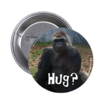 Gorilla Hug Pin