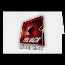 Gorilla Zoe Card - Block Enterprises Red cards