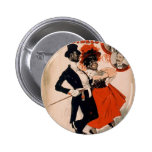 Gorton's Minstrels Retro Theatre Pinback Button