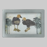 Goslings Aqua Canvas Belt Buckle belt buckles