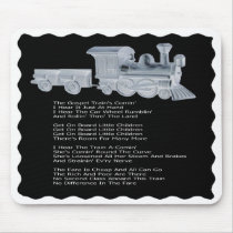 GOSPEL TRAIN--MOUSEPAD mousepads