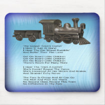 GOSPEL TRAIN--MOUSEPAD mousepads