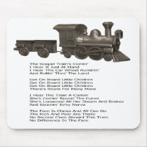 GOSPEL TRAIN--MOUSEPAD mousepads