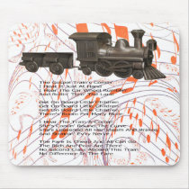 GOSPEL TRAIN--MOUSEPAD mousepads