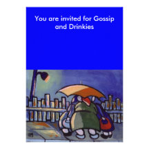 GOSSIP AND DRINKS INVITE