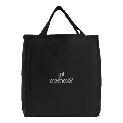 got anaesthesia? bag