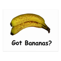 Got Bananas Post Cards