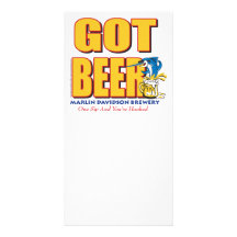 GOT-BEER-Crazy Custom Photo Card