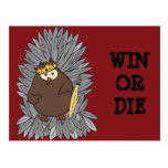 GoT Brute Hoot Owl King Post Card