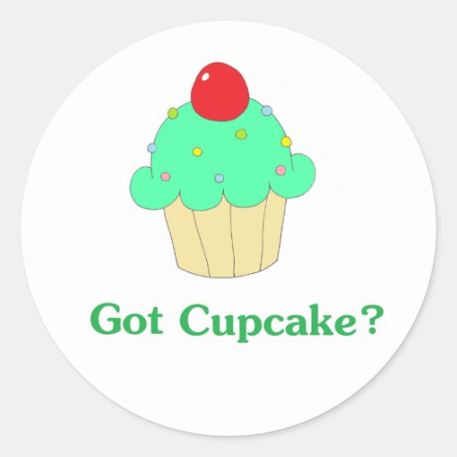 Got Cupcake Stickers