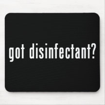 got disinfectant? mousemat
