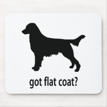 Got Flatcoat Mouse Mats