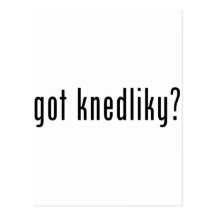 got knedliky? post card