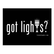got lights? Postcard