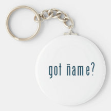 got ñame key chain