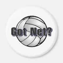 Got Net Volleyball Refrigerator Magnet