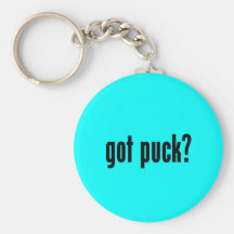 got puck? keychain
