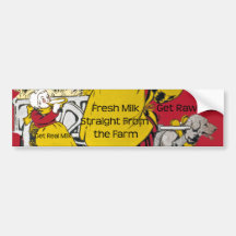 Got Raw bumpersticker Bumper Stickers