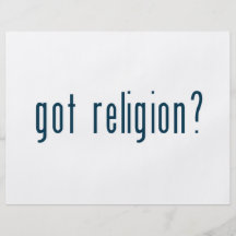 got religion flyer