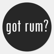 got rum? sticker