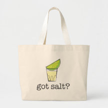 Got Salt? Tequila Shot with Lime Canvas Bag