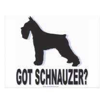 Got Schnauzer? Postcards
