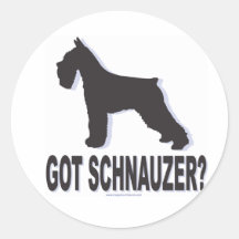 Got Schnauzer? Stickers