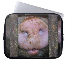 got snout? Neoprene Laptop Sleeve